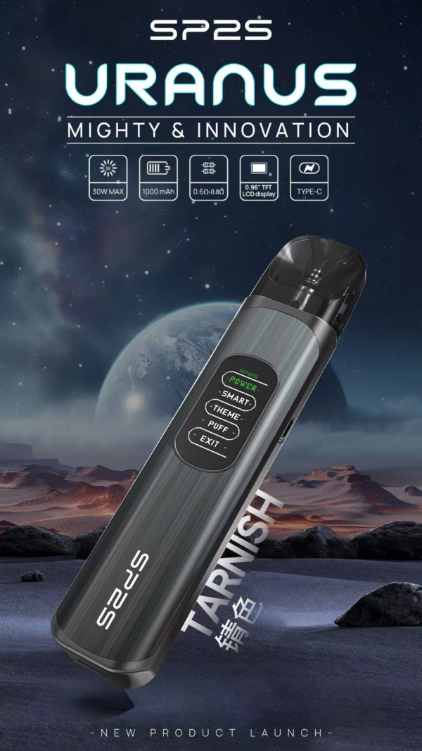 SP2S 思博瑞天王星 Uranus 主機 | 注油款專用套裝 | 內含 2 顆原廠空煙倉