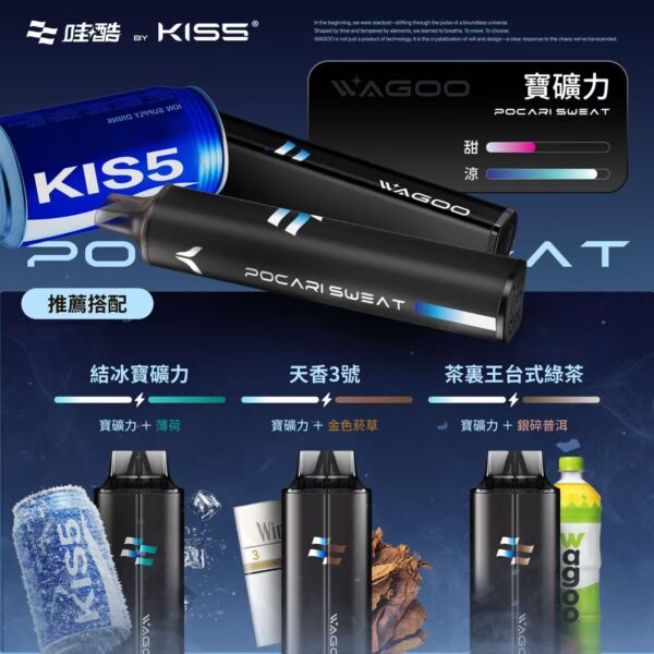 WAGOO 6500口拋棄式 | KIS5 高端品牌新品上市